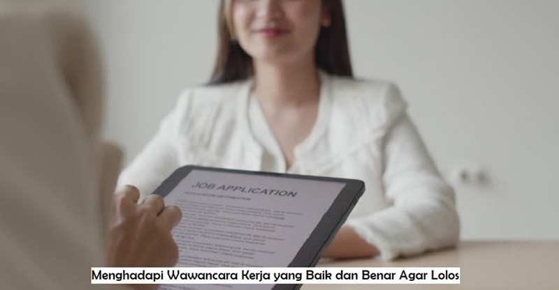 Menghadapi Wawancara Kerja